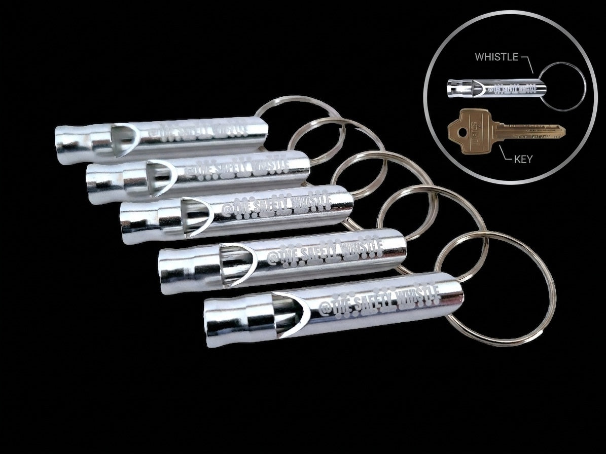 Emergency Safety Whistle Pack (5 Whistles)